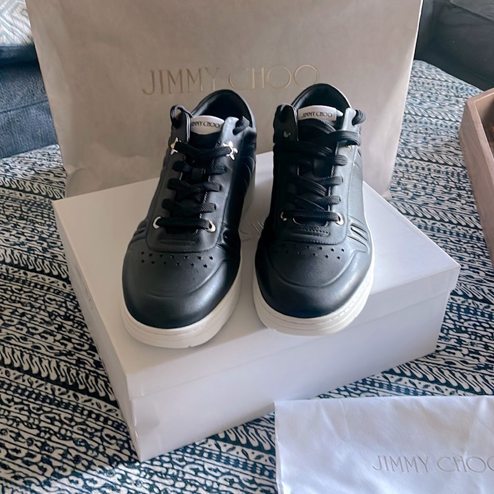 Black Jimmy Choo Sneakers